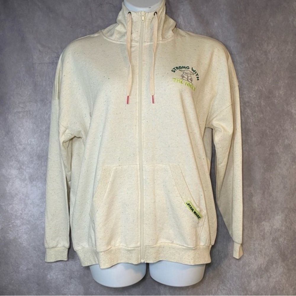Disney Store Star Wars "Strong with the Force" Men's Med. Sweatshirt with Hoodie